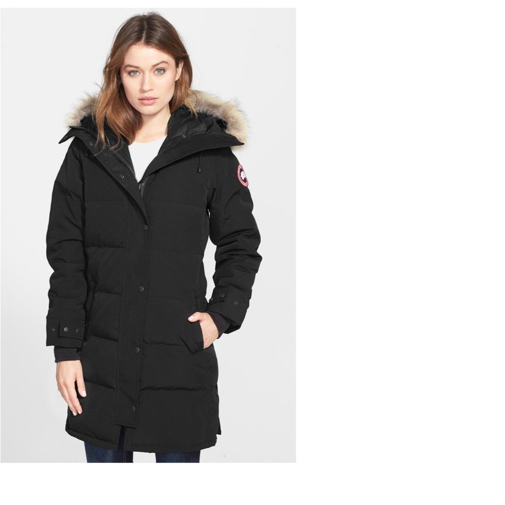 Canada goose Shelburne Genuine Coyote Fur Trim Down Parka